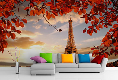 Fototapeta Jeseň v Paríži 2021